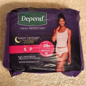 NEW! Depend Night Defense Adult Incontinence & Postpartum Bladder Leak Underwear